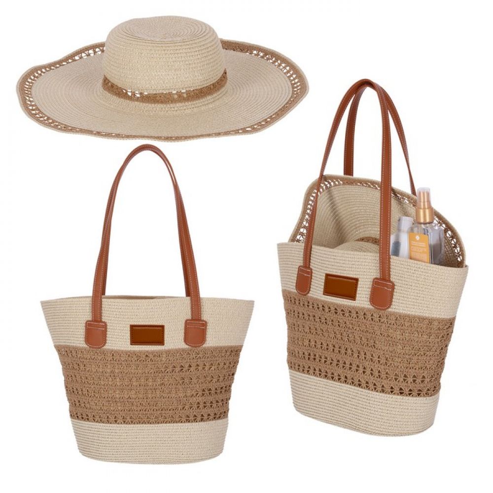 SOMBRERO Y BOLSA ROSIE
